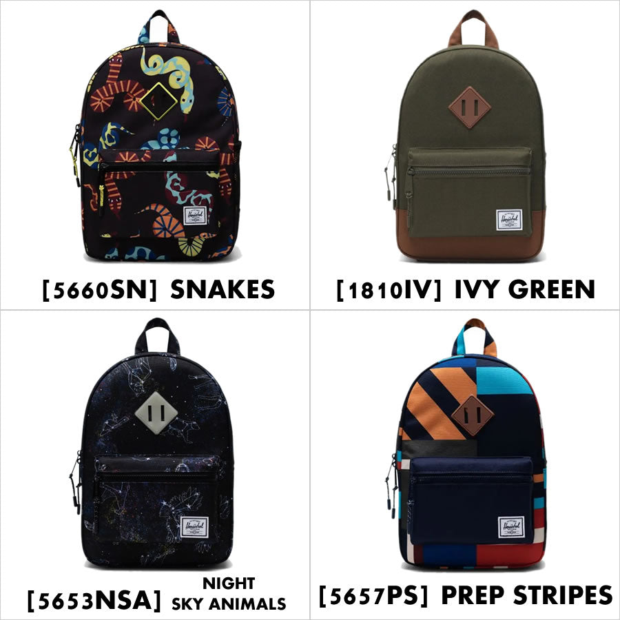 Herschel Supply ハーシェルサプライ リュックサック キッズ / HERITAGE KIDS - 13カラー展開 / 9L / 10313