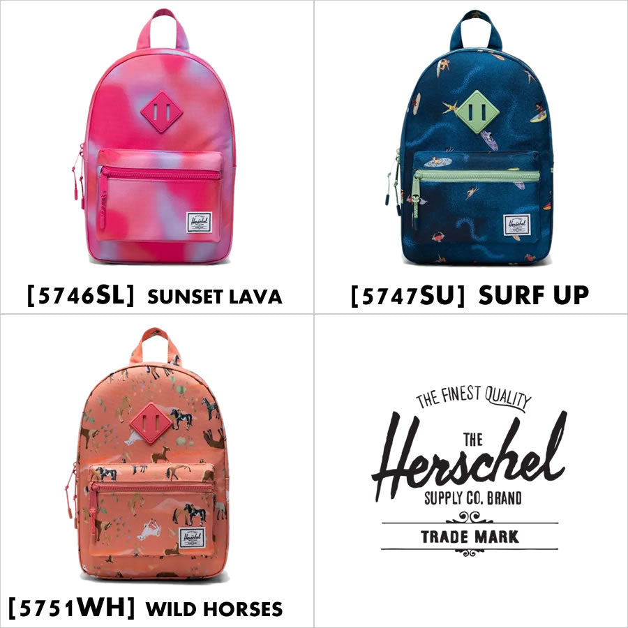 Herschel Supply ハーシェルサプライ リュックサック キッズ / HERITAGE KIDS - 13カラー展開 / 9L / 10313