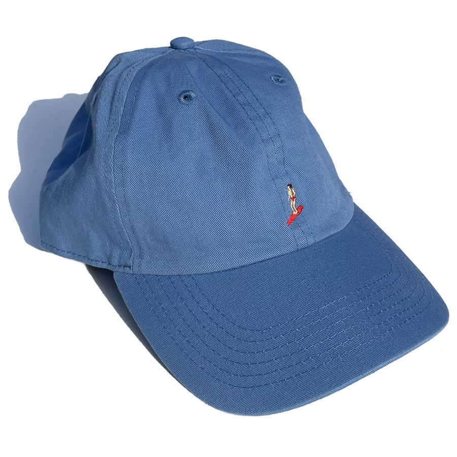 POMKOTSU SURF CLUB(ポンコツサーフクラブ)/ ベースボールキャップ / PKSC BASEBALL CAP- BLUE