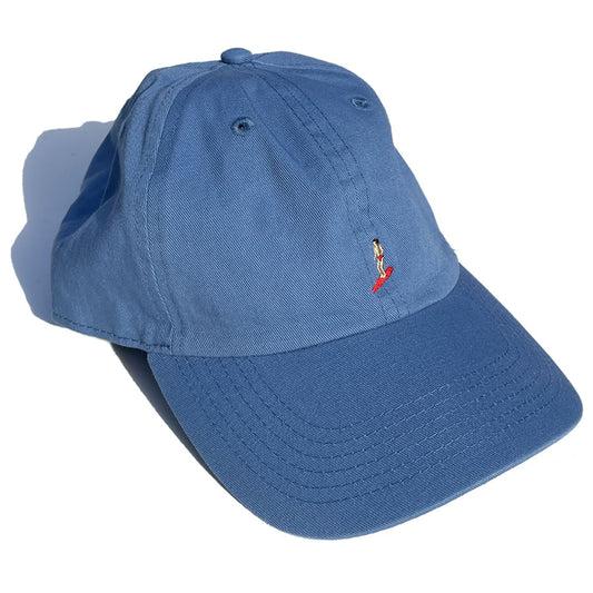 POMKOTSU SURF CLUB(ポンコツサーフクラブ)/ ベースボールキャップ / PKSC BASEBALL CAP- BLUE