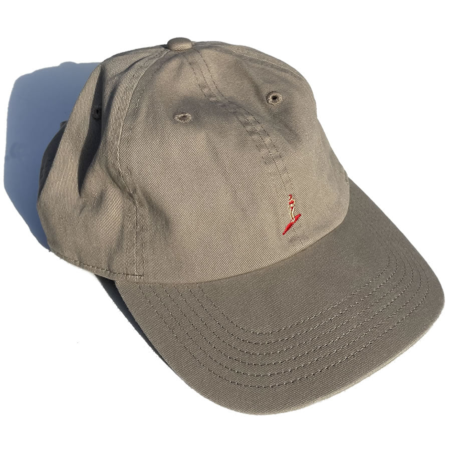 POMKOTSU SURF CLUB(ポンコツサーフクラブ)/ ベースボールキャップ / PKSC BASEBALL CAP- KHAKI(BEIGE)