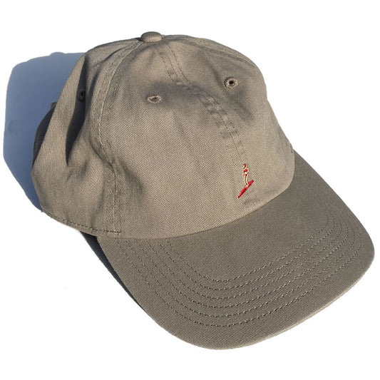 POMKOTSU SURF CLUB(ポンコツサーフクラブ)/ ベースボールキャップ / PKSC BASEBALL CAP- KHAKI(BEIGE)
