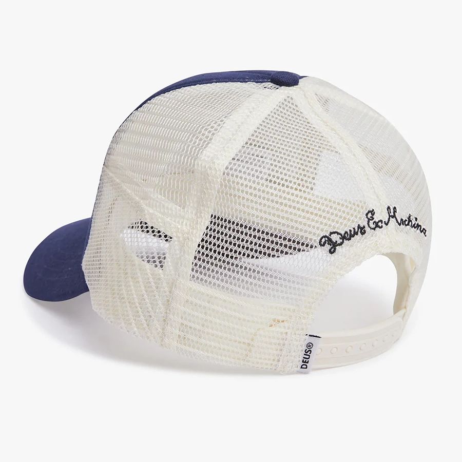 DEUS EX MACHINA ( デウスエクスマキナ ) / メッシュキャップ 帽子 / THINKER TRUCKER - BLUE / DMW237773 / メンズ