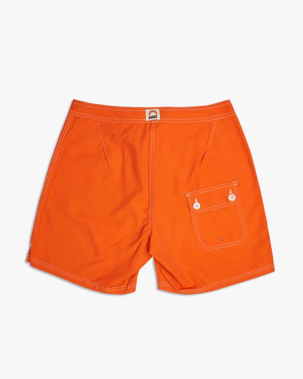 DEUS EX MACHINA (デウス) /街履きストレッチボードショーツ / BENJI BOARDSHORT - MANDARIN ORANGE / DMS222641A / メンズ