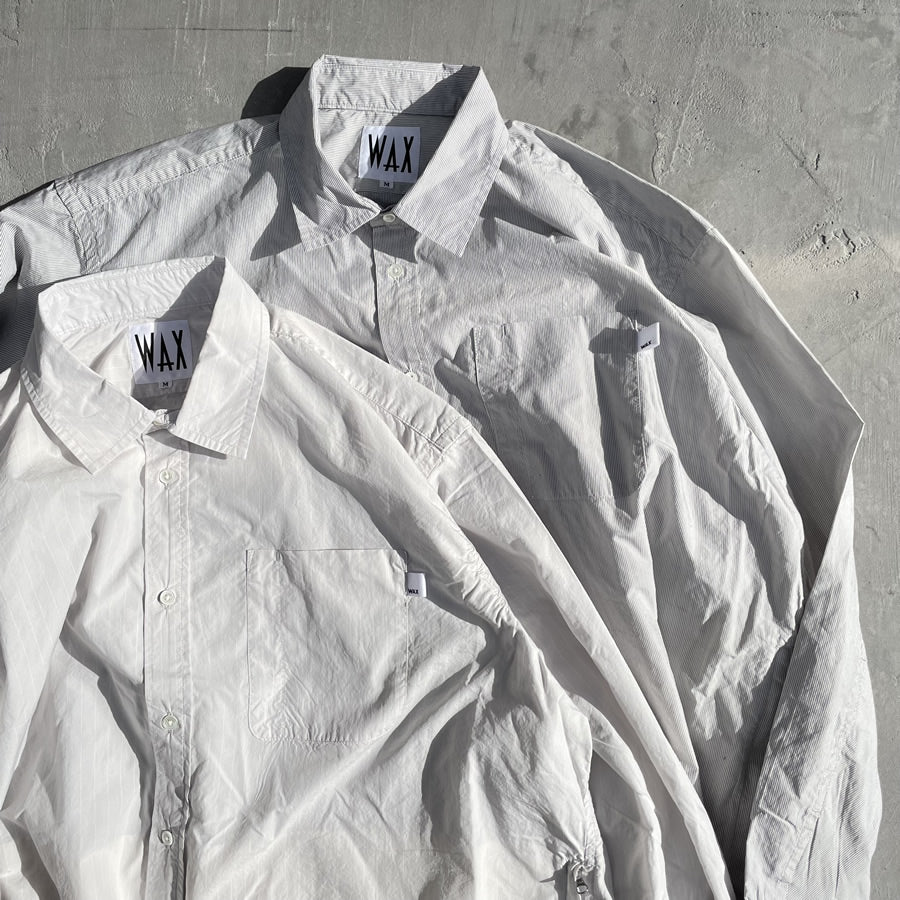 WAX(ワックス) / スプリング バルーンシャツジャケット / BALLOON SHIRTS JACKET - STRIPE / WX-0258 / メンズ THM