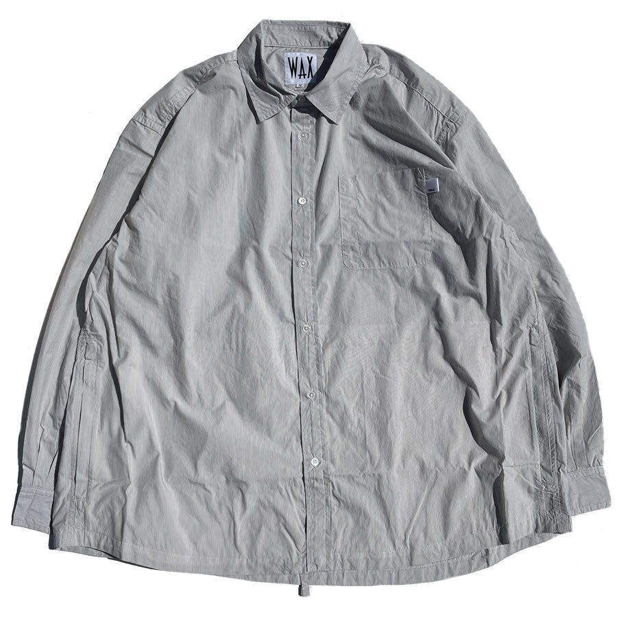 WAX(ワックス) / スプリング バルーンシャツジャケット / BALLOON SHIRTS JACKET - PIN STRIPE / WX-0258 / メンズ THM