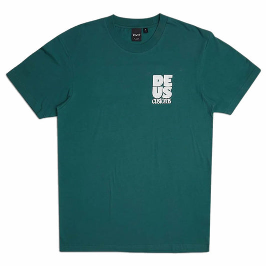 DEUS EX MACHINA ( デウスエクスマキナ ) / 半袖 Tシャツ / POSTAL TEE - WORK GREEN / DMP231770A / メンズ