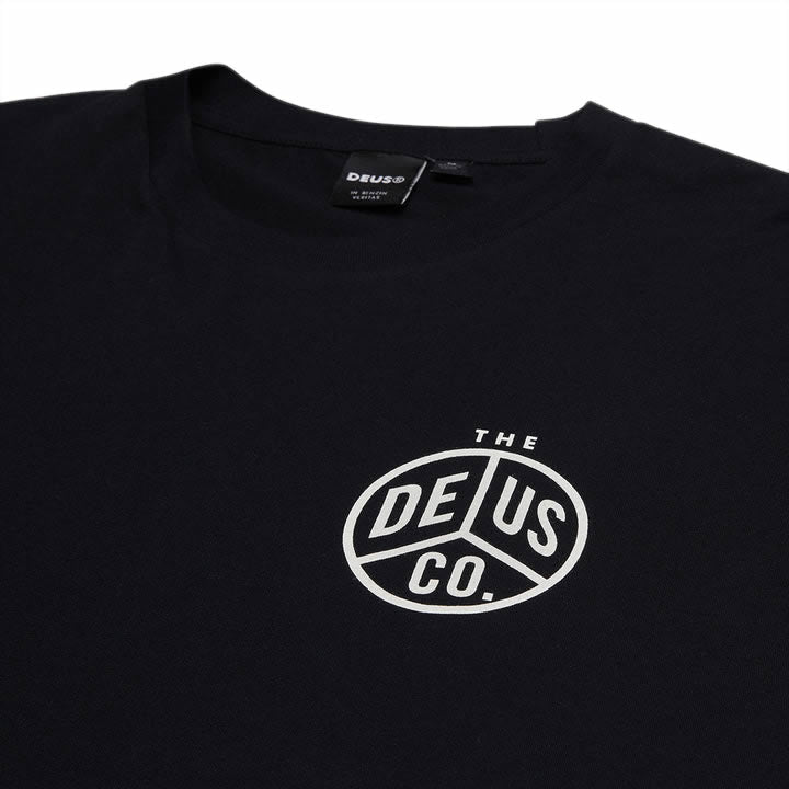 DEUS EX MACHINA ( デウスエクスマキナ ) / 半袖 Tシャツ / DICE TEE - BLACK / DMP231770B/ メンズ