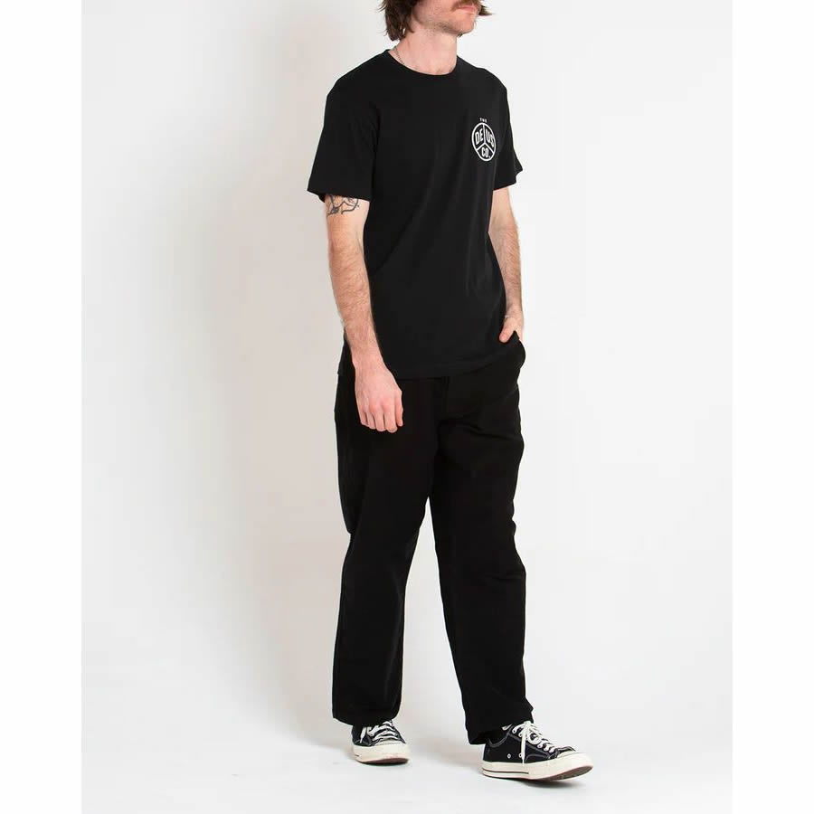 DEUS EX MACHINA ( デウスエクスマキナ ) / 半袖 Tシャツ / DICE TEE - BLACK / DMP231770B/ メンズ