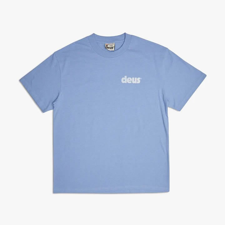 DEUS EX MACHINA ( デウスエクスマキナ ) / 半袖 速乾Tシャツ / BASE TEE - FOREVER BLUE / DMS221656B / メンズ