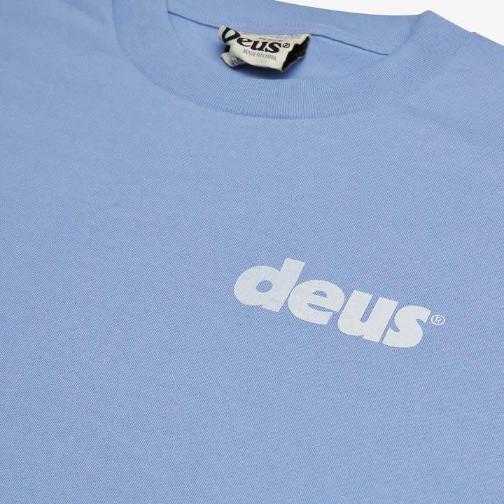 DEUS EX MACHINA ( デウスエクスマキナ ) / 半袖 速乾Tシャツ / BASE TEE - FOREVER BLUE / DMS221656B / メンズ
