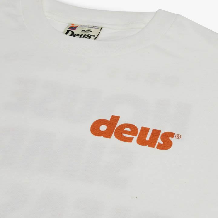 DEUS EX MACHINA ( デウスエクスマキナ ) / 半袖 Tシャツ / BASE TEE - VINTAGE WHITE / DMS221656B / メンズ
