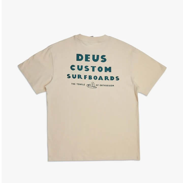 DEUS EX MACHINA ( デウスエクスマキナ ) / 半袖 Tシャツ / LAYBACK TEE - DIRTY WHITE / DMP231785A / メンズ