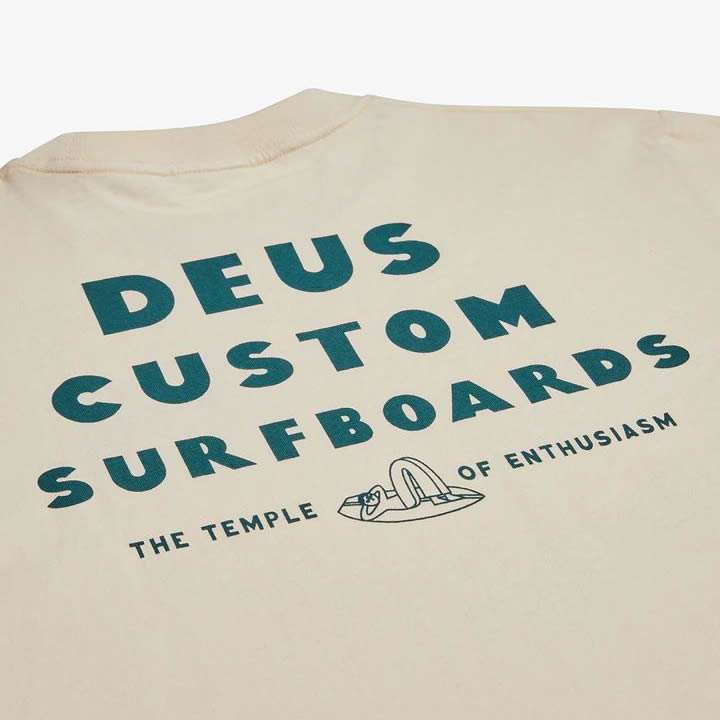DEUS EX MACHINA ( デウスエクスマキナ ) / 半袖 Tシャツ / LAYBACK TEE - DIRTY WHITE / DMP231785A / メンズ