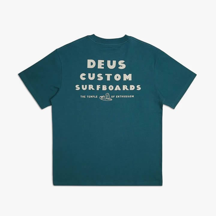 DEUS EX MACHINA ( デウスエクスマキナ ) / 半袖 Tシャツ / LAYBACK TEE - JASPER GREEN / DMP231785A / メンズ
