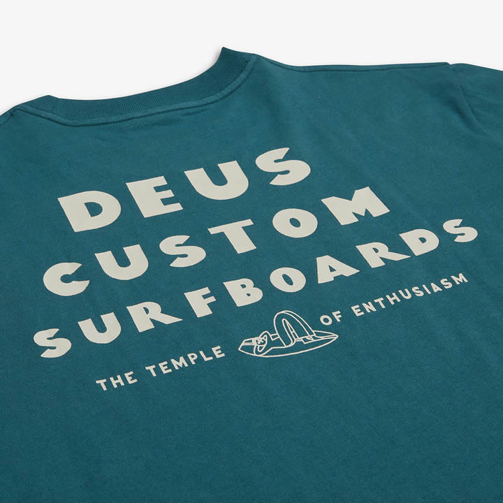 DEUS EX MACHINA ( デウスエクスマキナ ) / 半袖 Tシャツ / LAYBACK TEE - JASPER GREEN / DMP231785A / メンズ
