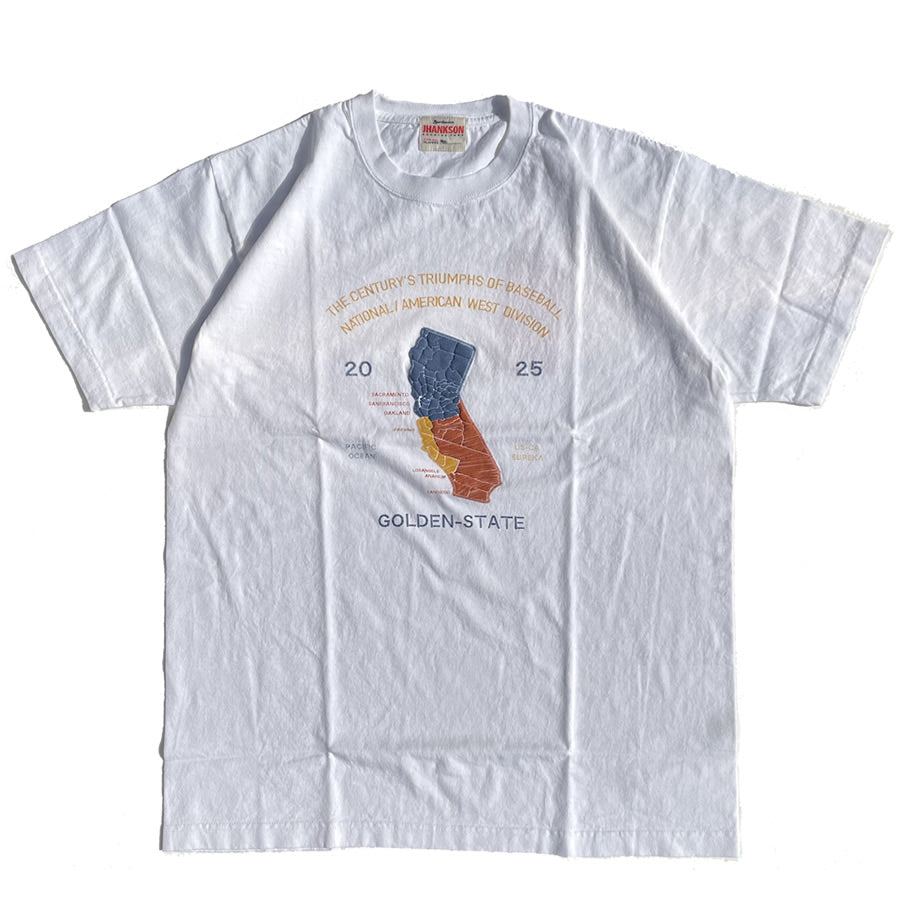 JHANKSON(ジャンクソン) / 半袖Tシャツ / CALL MAP TEE - WHITE / メンズ