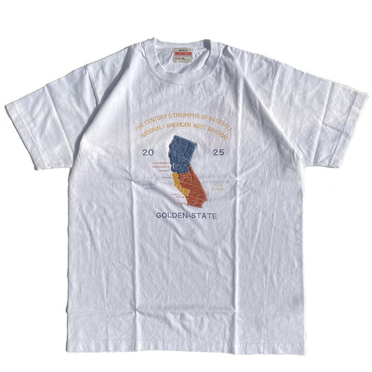 JHANKSON(ジャンクソン) / 半袖Tシャツ / CALL MAP TEE - WHITE / メンズ