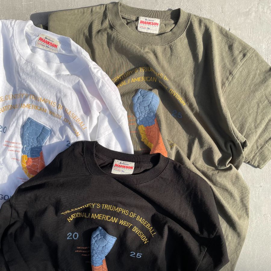 JHANKSON(ジャンクソン) / 半袖Tシャツ / CALL MAP TEE - WHITE / メンズ