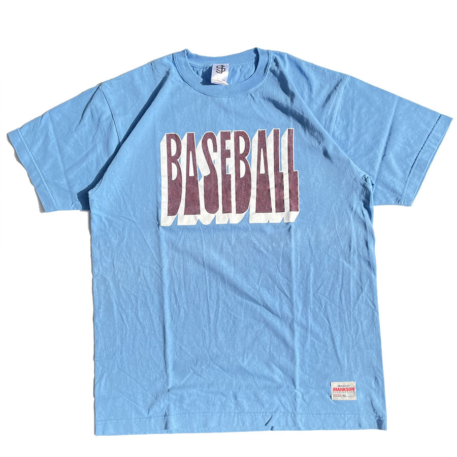 JHANKSON(ジャンクソン) / 半袖Tシャツ / BASEBALL TEE - BLUE / メンズ