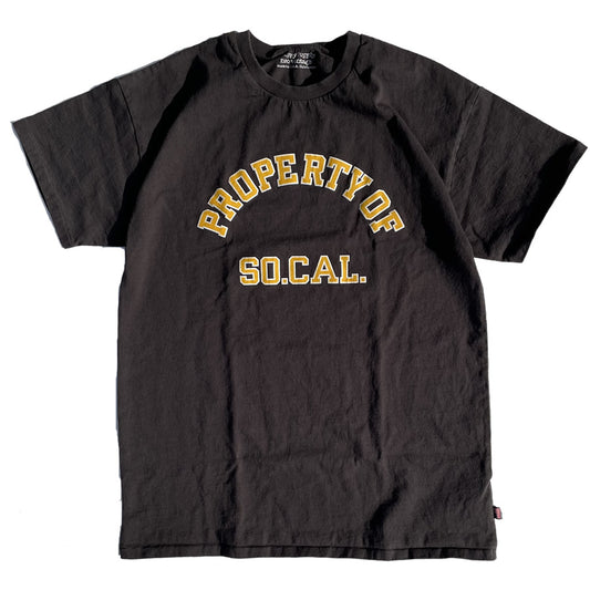 SLOPPY(スラッピー) / 厚手 半袖 Tシャツ / SO.CAL - BLACK / SL23SS-010 / メンズ MADE IN USA