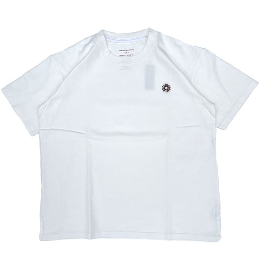 WAX(ワックス) / 厚手 半袖Tシャツ / CREW NECK TEE - OFF WHITE / WX-0275 / メンズ THM 日本製