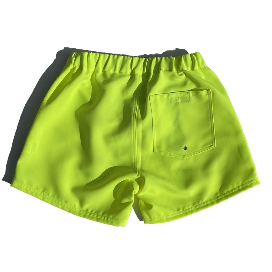 THE HARD MAN(ザハードマン)/ ネオン ボードショーツ 海パン / NEON SHORTS - YELLOW / THM-0667 / メンズ WAX