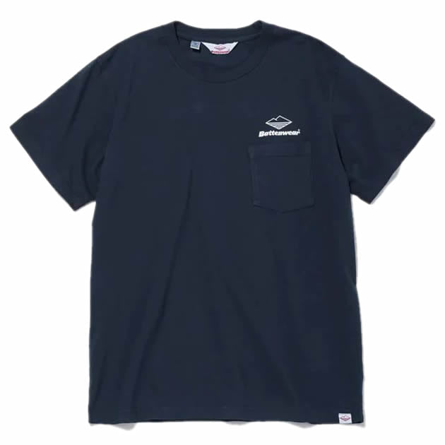 BATTENWEAR(バテンウエア) / 半袖 ポケット Tシャツ / TEAM SS POCKET TEE - NAVY / BS031 / メンズ