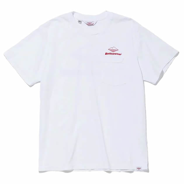 BATTENWEAR(バテンウエア) / 半袖 ポケット Tシャツ / TEAM SS POCKET TEE - WHITE / BS031 / メンズ