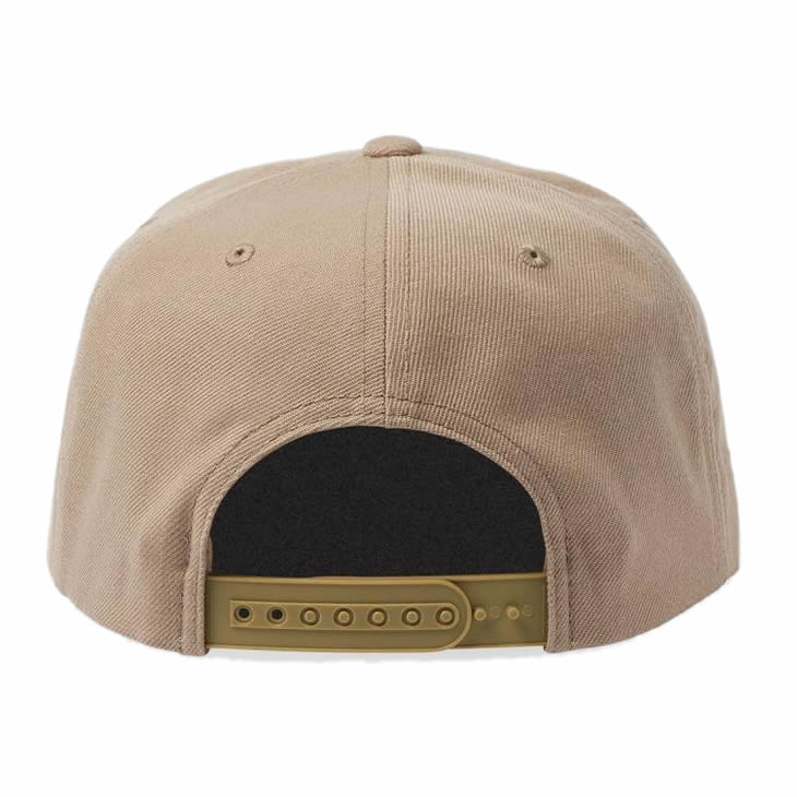 BRIXTON (ブリクストン) / スナップバックキャップ 帽子 / OATH III SNAPBACK - SAND / 10777 / メンズ 23SS