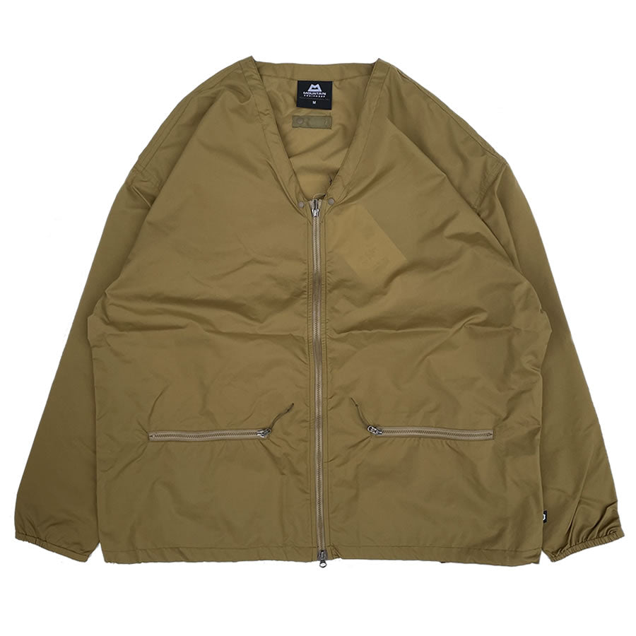 MOUNTAIN EQUIPMENT / 撥水 薄手 ストレッチナイロンカーディガン / ALL PUROSE CARDIGAN - COYOTE / 427176 / メンズ