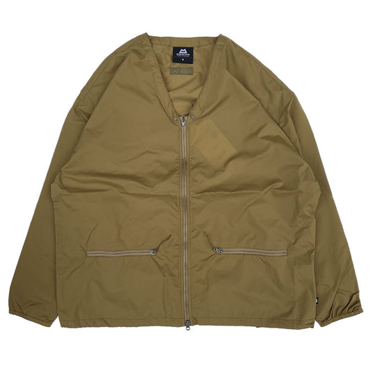 MOUNTAIN EQUIPMENT / 撥水 薄手 ストレッチナイロンカーディガン / ALL PUROSE CARDIGAN - COYOTE / 427176 / メンズ