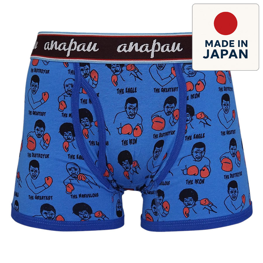 anapau  アナパウ / ボクサーパンツ 下着 アンダーウェア / P-2310 / ボクサー / BLUE / メンズ 日本製