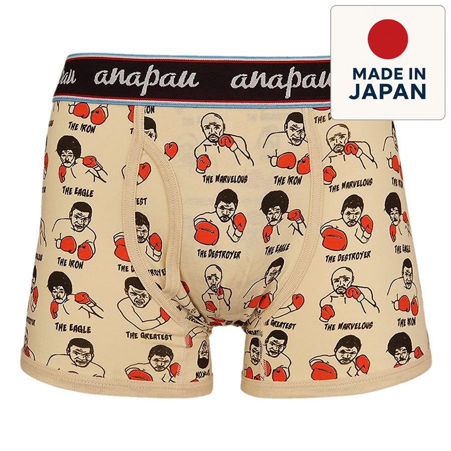 anapau  アナパウ / ボクサーパンツ 下着 アンダーウェア / P-2310 / ボクサー / L.BEIGE / メンズ 日本製