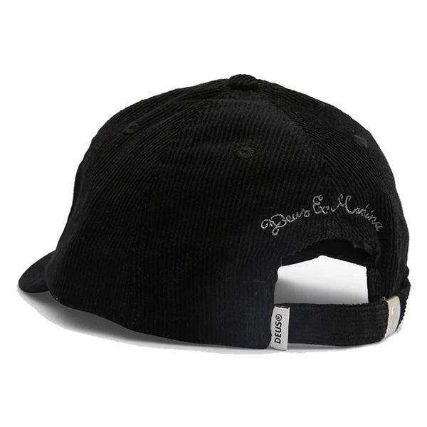 DEUS EX MACHINA ( デウスエクスマキナ ) / キャップ 帽子 / PUSHSTART DAD CAP - BLACK / DMF237005 / メンズ