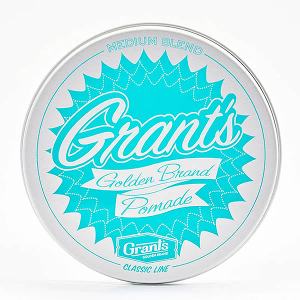GRANTS GOLDEN BRAND (グランツゴールデンブランド) /  水性 ポマード / MEDIUM BLEND POMADE / 120g / 日本製 Made in Japan