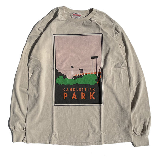 JHANKSON(ジャンクソン) / 長袖Tシャツ / PARK LONG TEE - SAND / 23018 / メンズ