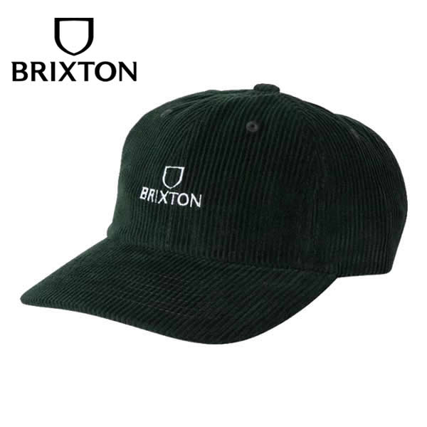 BRIXTON (ブリクストン) / ストラップバック キャップ 帽子 / ALPHA LP CAP - PINE NEEDLE CORD / PNNDC / メンズ 23FW
