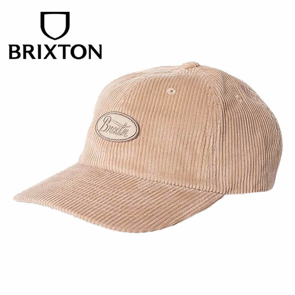 BRIXTON (ブリクストン) / ベースボールキャップ 帽子 / PARSONS LP CAP - SAND CORD / SNDCD / メンズ 23FW