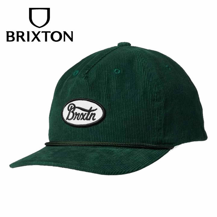 BRIXTON (ブリクストン) / スナップバック キャップ 帽子 / PARSONS NETPLUS MP SNPK - PINE NEEDLE / PNEND / メンズ 23FW