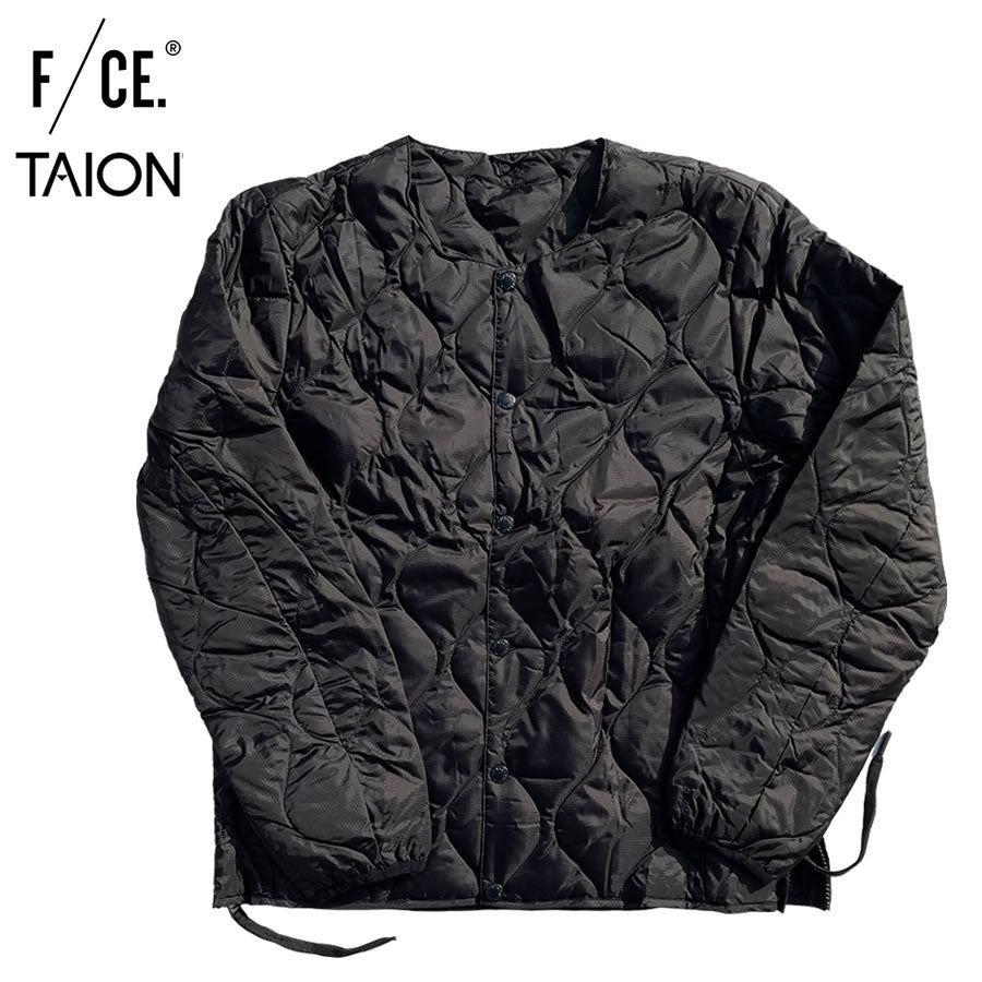 TAION BY F/CE. PACKABLE INNER DOWN JK - BLACK/ FSP09232U0001 / タイオン バイ エフシーイー パッカブルインナーダウンジャケット