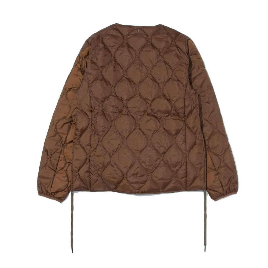 TAION BY F/CE. PACKABLE INNER DOWN JK - BROWN/ FSP09232U0001 / タイオン バイ エフシーイー パッカブルインナーダウンジャケット