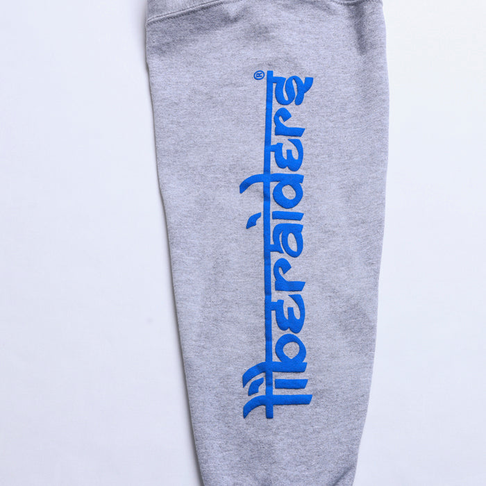 LIBERAIDERS(リベレイダース) / スウェットクルーネック トレーナー / LR SLEEVE LOGO VINTAGE CREWNECK - GRAY / 753192303 / メンズ