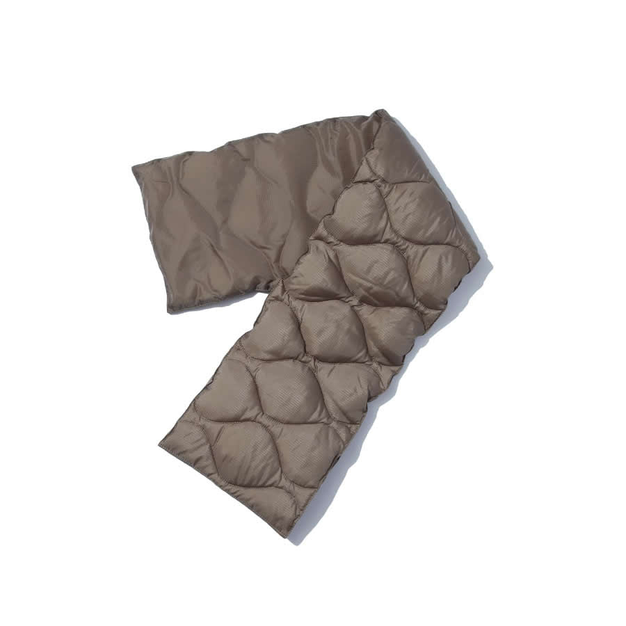 TAION BY F/CE. PACKABLE DOWN SCARF - SAGE GREEN / FSP43232U0001 / タイオン バイ エフシーイー パッカブルダウンスカーフ マフラー