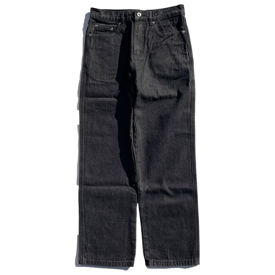 DEUS EX MACHINA ( デウスエクスマキナ ) / デニム パンツ / OMAHA RELAXED JEAN - WASHED BLACK / DMW224614