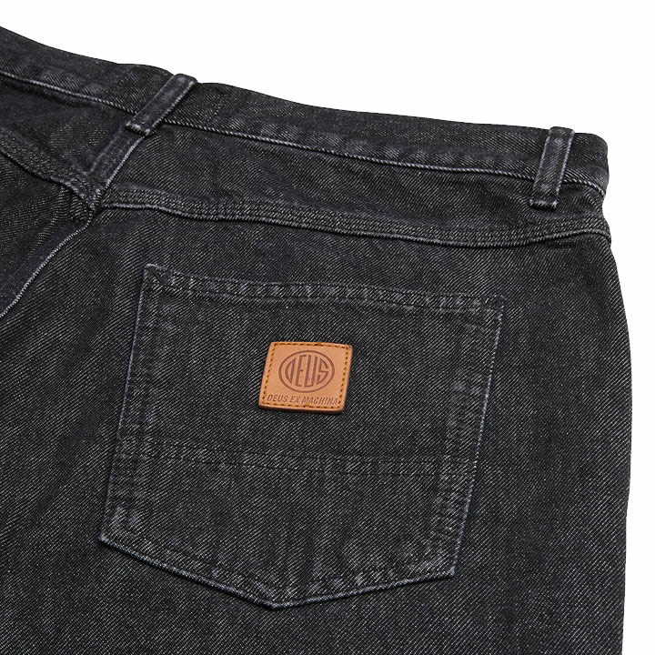 DEUS EX MACHINA ( デウスエクスマキナ ) / デニム パンツ / OMAHA RELAXED JEAN - WASHED BLACK / DMW224614