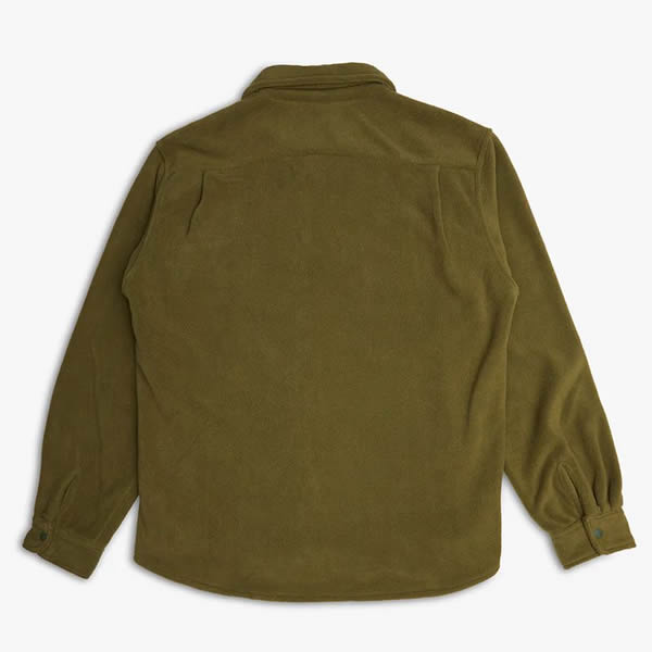 DEUS EX MACHINA ( デウスエクスマキナ ) / フリース シャツ / HIGHLANDS FLEECE SHIRT - GREEN OLIVE / DPT22008 / メンズ