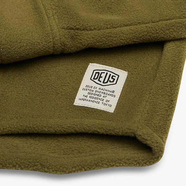 DEUS EX MACHINA ( デウスエクスマキナ ) / フリース シャツ / HIGHLANDS FLEECE SHIRT - GREEN OLIVE / DPT22008 / メンズ