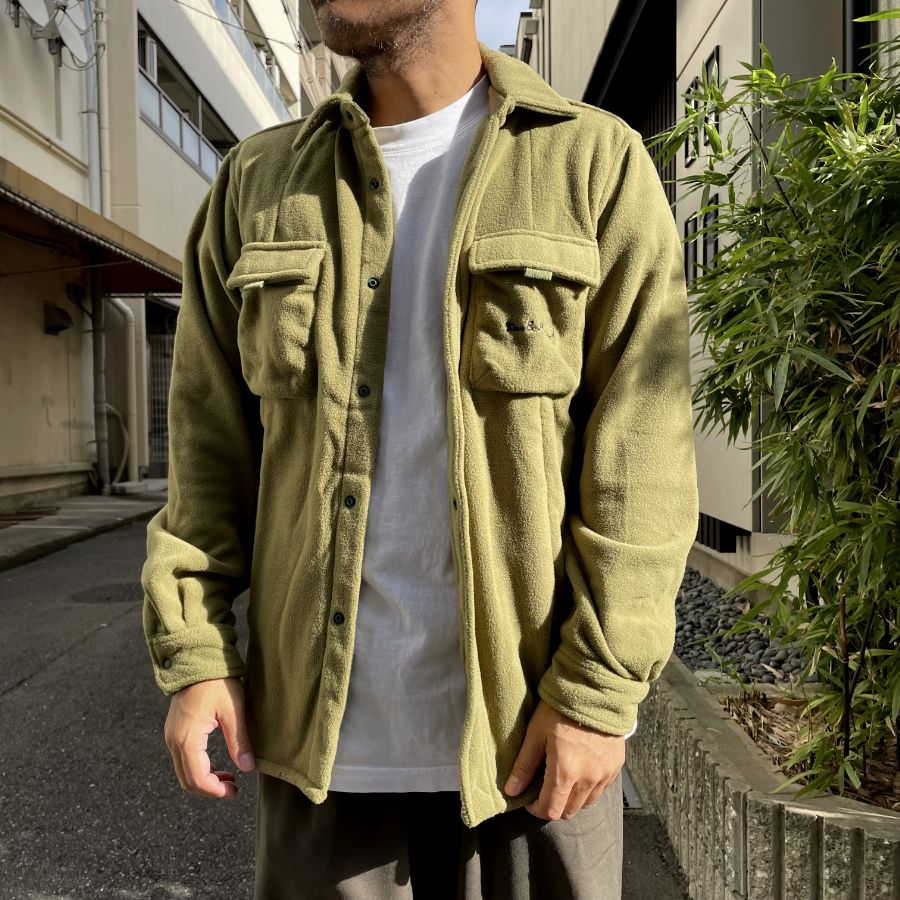 DEUS EX MACHINA ( デウスエクスマキナ ) / フリース シャツ / HIGHLANDS FLEECE SHIRT - GREEN OLIVE / DPT22008 / メンズ