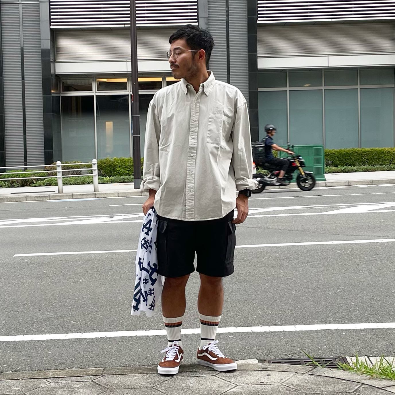INFIELDER DESIGN x MLB /  木綿 手ぬぐい 日本製 / MLB LOGO STALL - LA DOGERS - WHITE / MLB-165-LAD  ドジャース